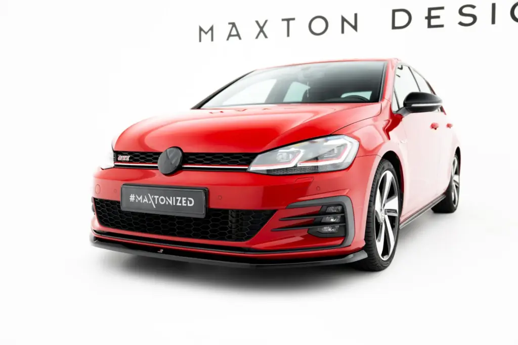 Front Splitter V.3 compatible with Volkswagen Golf GTI / GTD Mk7 Facelift