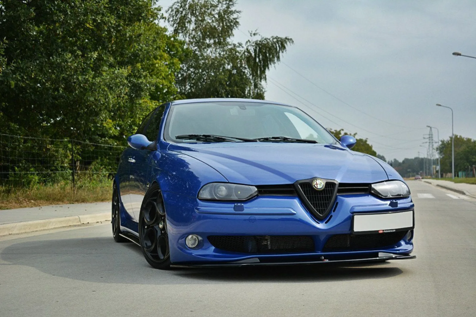 Front Splitter V.1 compatible with Alfa Romeo 156 GTA