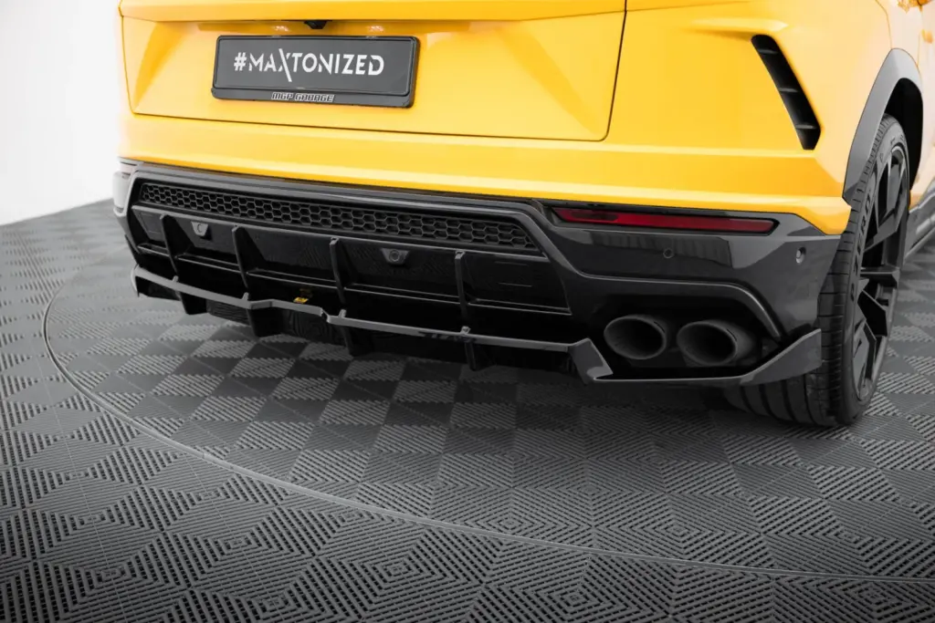Rear Splitter (With Diffuser) compatible with Lamborghini Urus Mk1