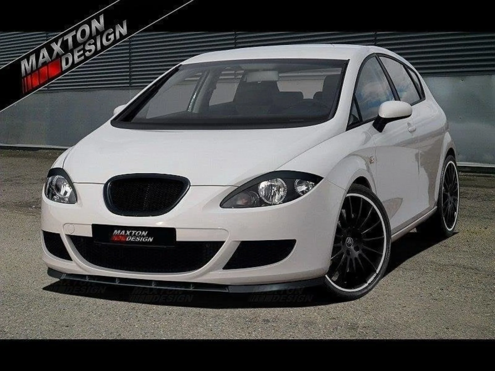 Front Splitter compatible with Seat Leon II Pre-Facelift