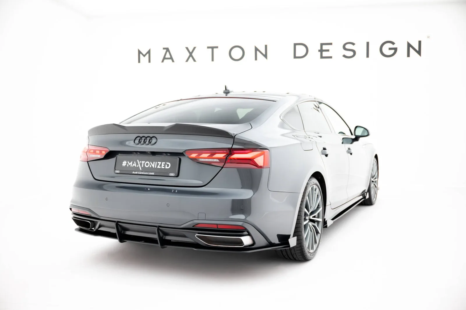 Rear Diffuser Street Pro + Flaps compatible with Audi A5 F5 Facelift