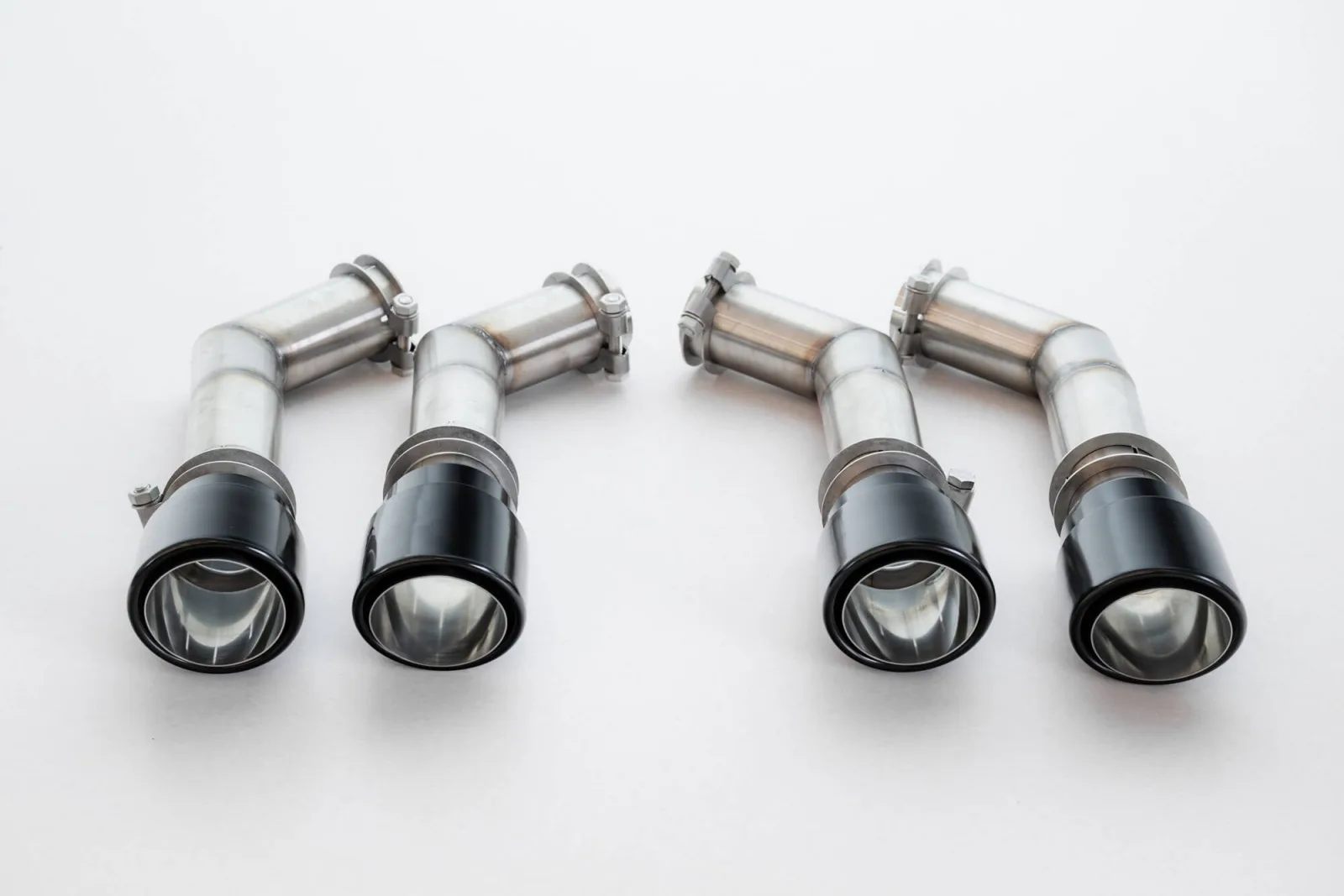Exhaust Tips Black compatible with Cupra Formentor Mk1
