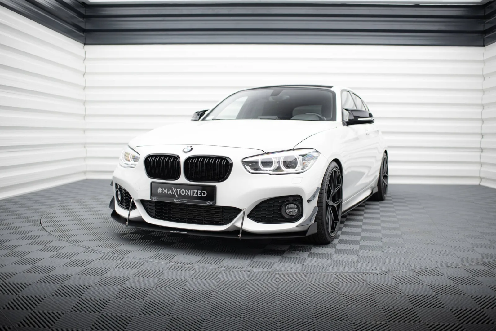 Front Splitter RACING V.2 compatible with BMW 1 F20/F21 M-Power FACELIFT