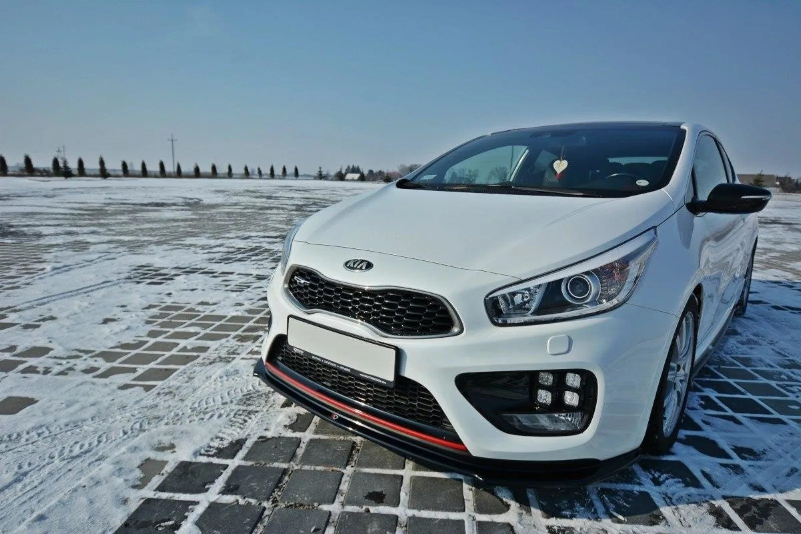 Front Splitter V.1 compatible with KIA CEE'D/PRO CEE'D GT MK2