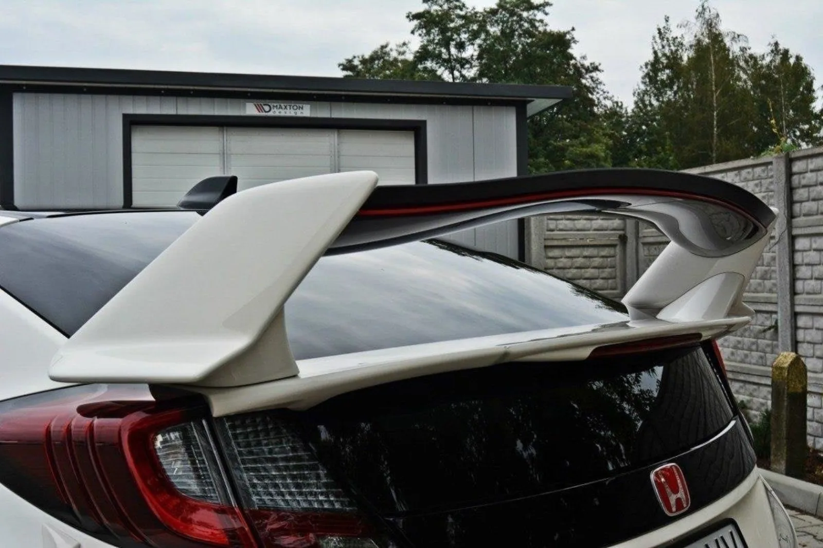 Spoiler Cap N.1 compatible with Honda Civic IX Type R