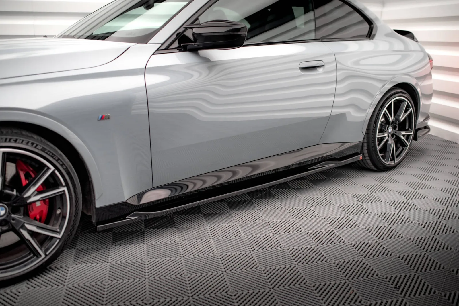 Side Skirts Diffusers V.2 compatible with BMW 2 Coupe M-Pack / M240i G42