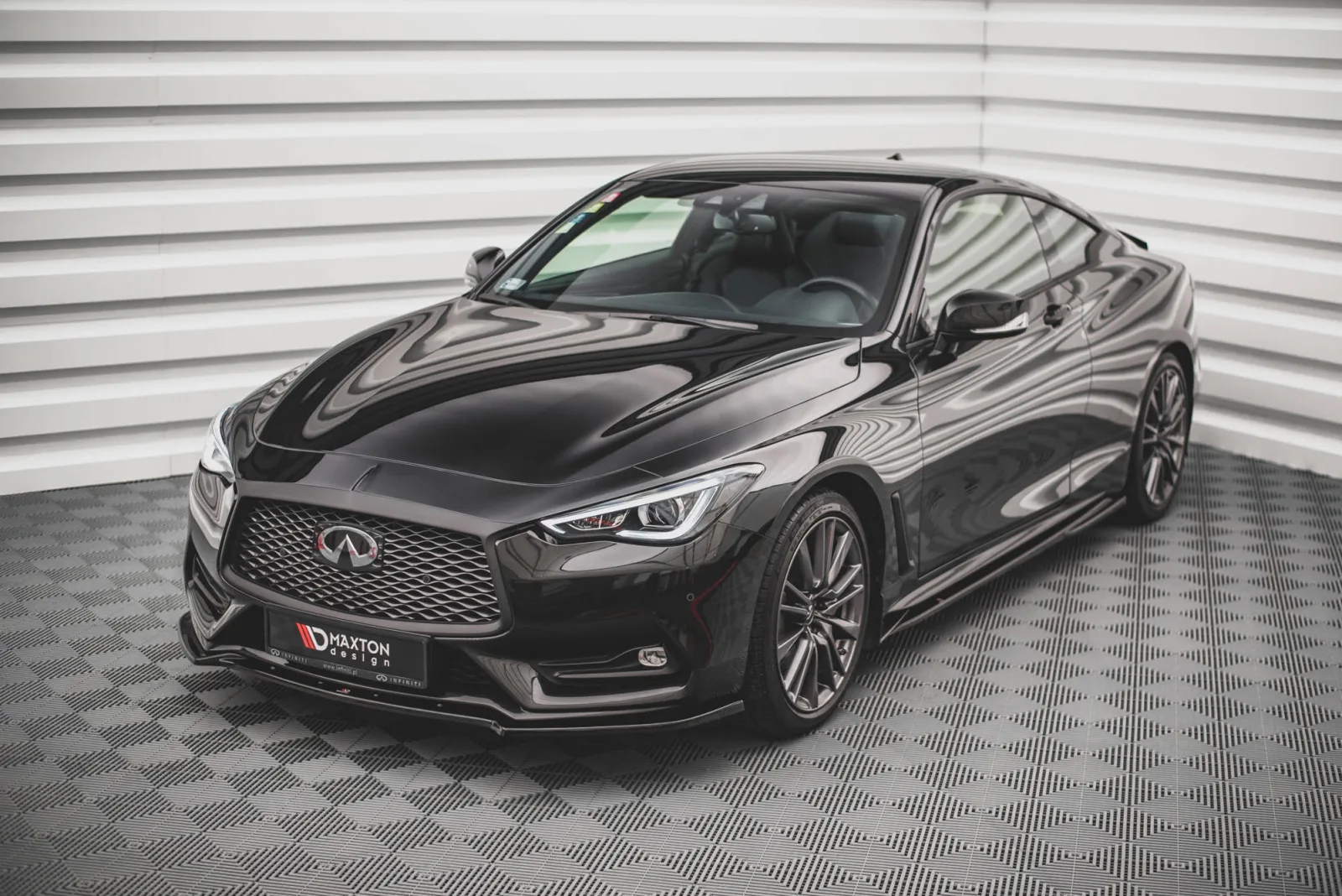 Front Splitter compatible with Infiniti Q60 S Mk2