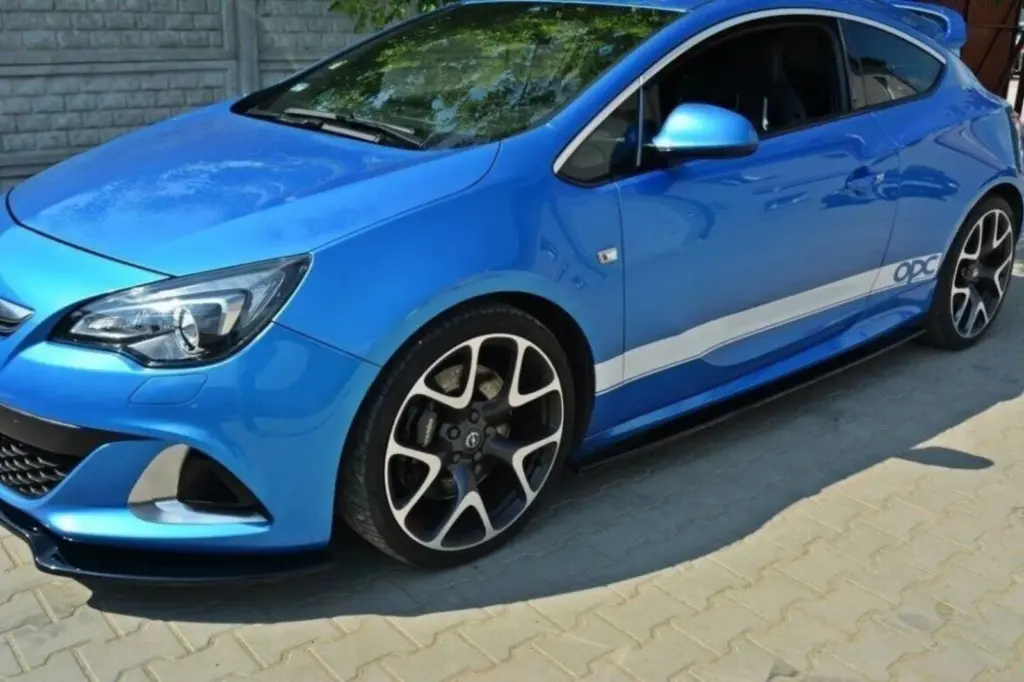 Side Skirts Diffusers compatible with Opel Astra OPC / VXR J