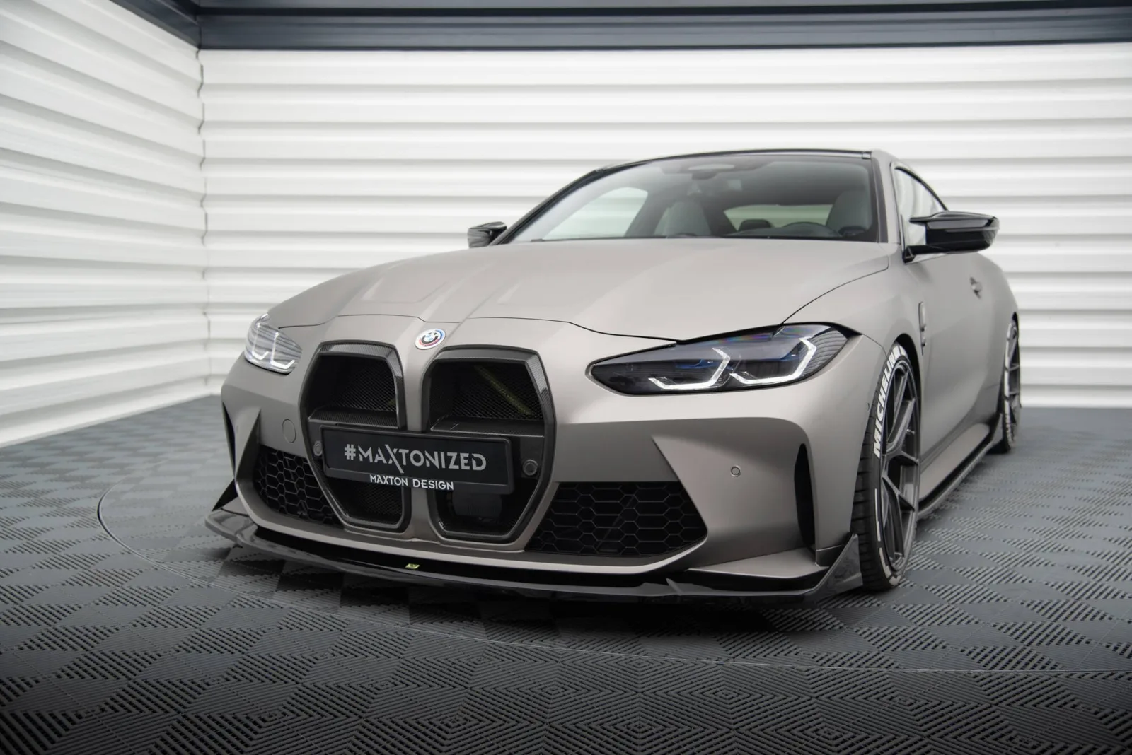 Front Splitter V.4 CSL Look compatible with BMW M4 G82 / G82 Facelift