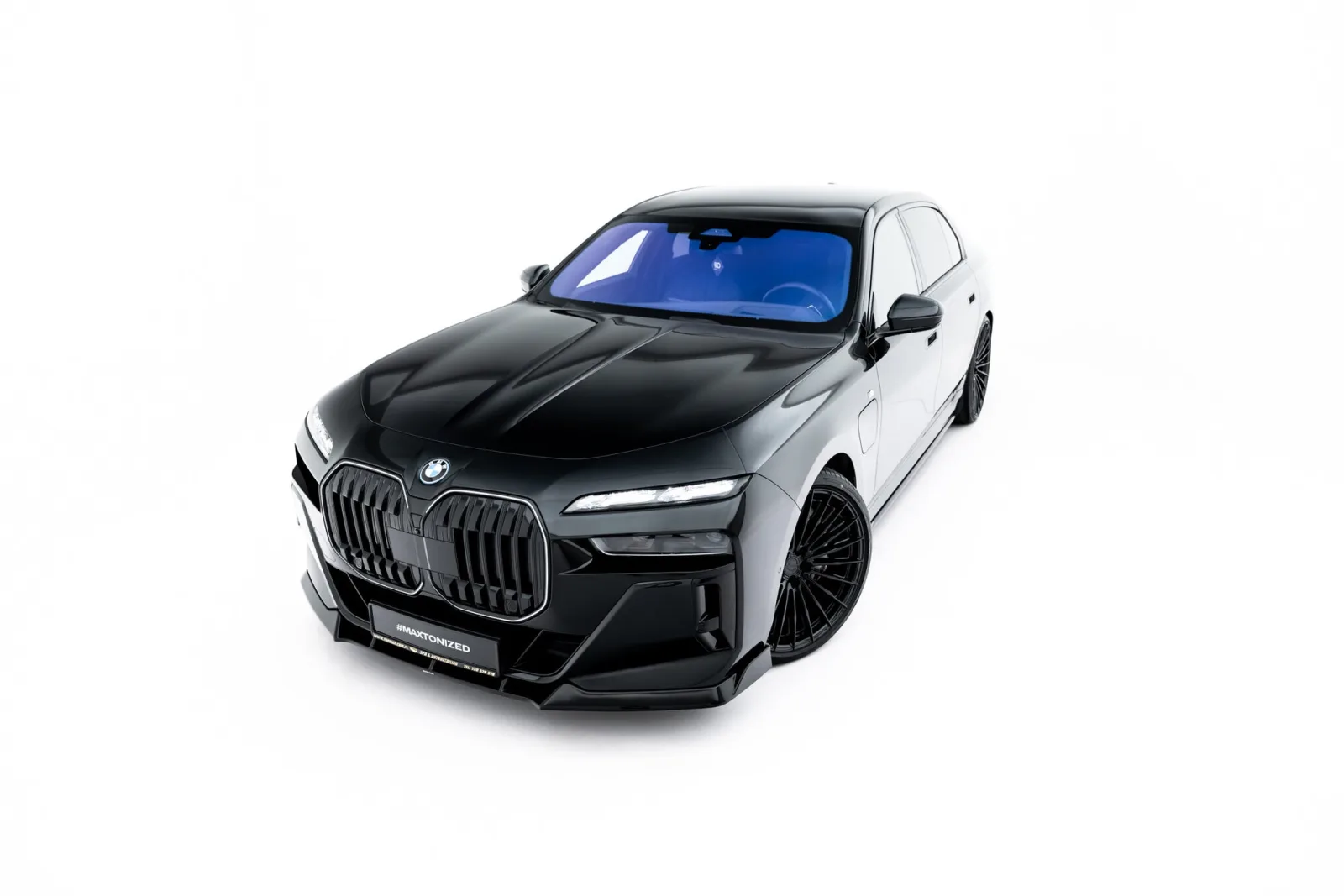 Front Splitter V.4 compatible with BMW 7 M-Pack / M760e / i7 M-Pack G70
