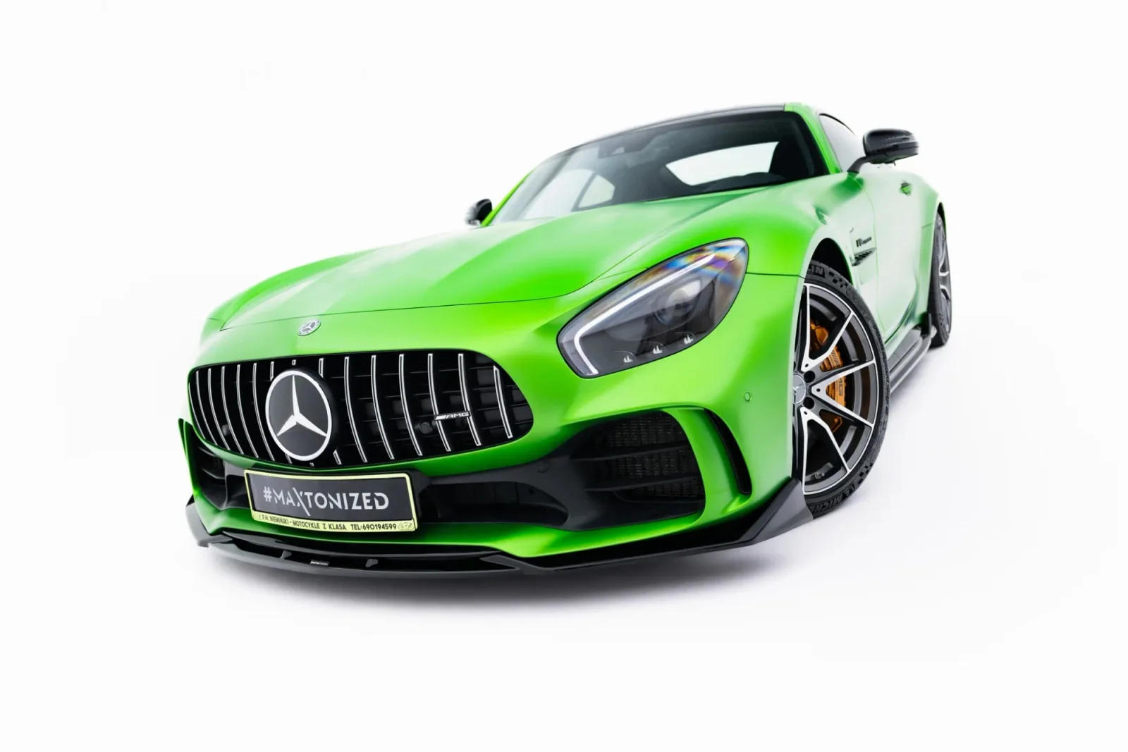 Front Splitter compatible with Mercedes-AMG GT R C190 Facelift