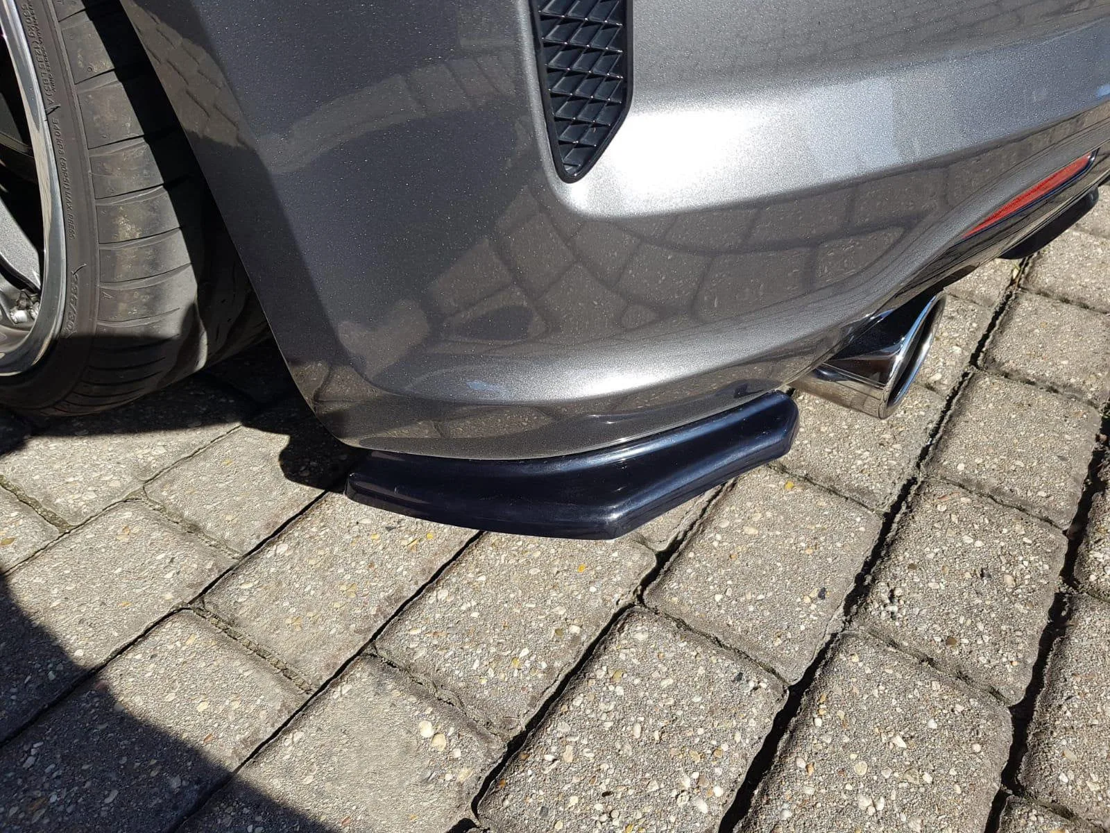Rear Side Splitters compatible with Volkswagen Scirocco R Mk3 Facelift