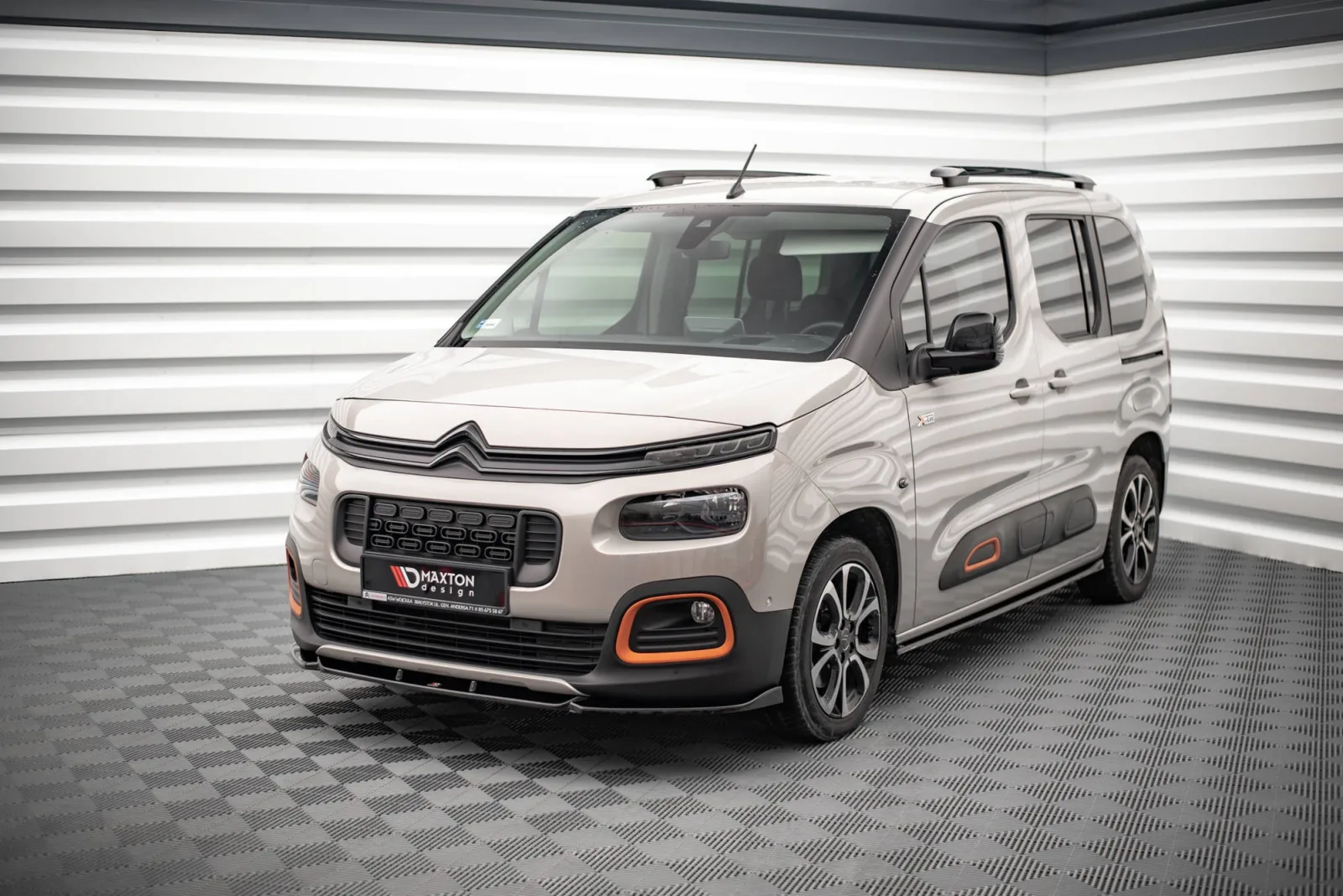 Front Splitter compatible with Citroen Berlingo Mk3