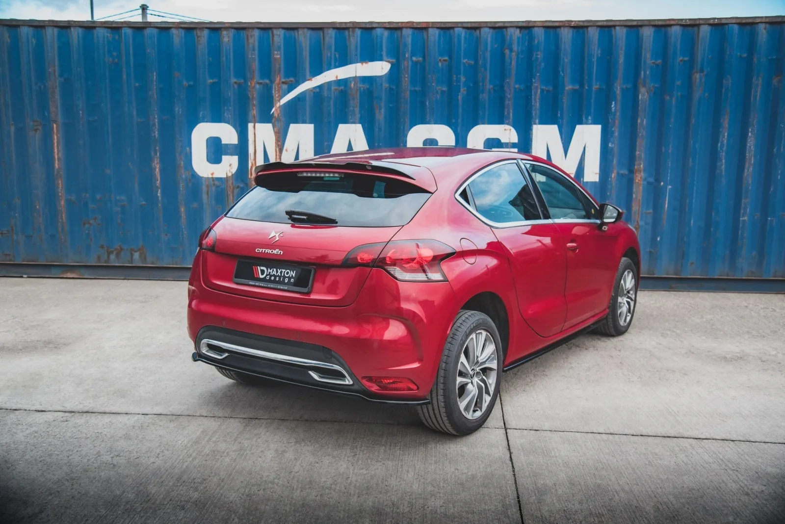 Rear Splitter compatible with Citroen DS4