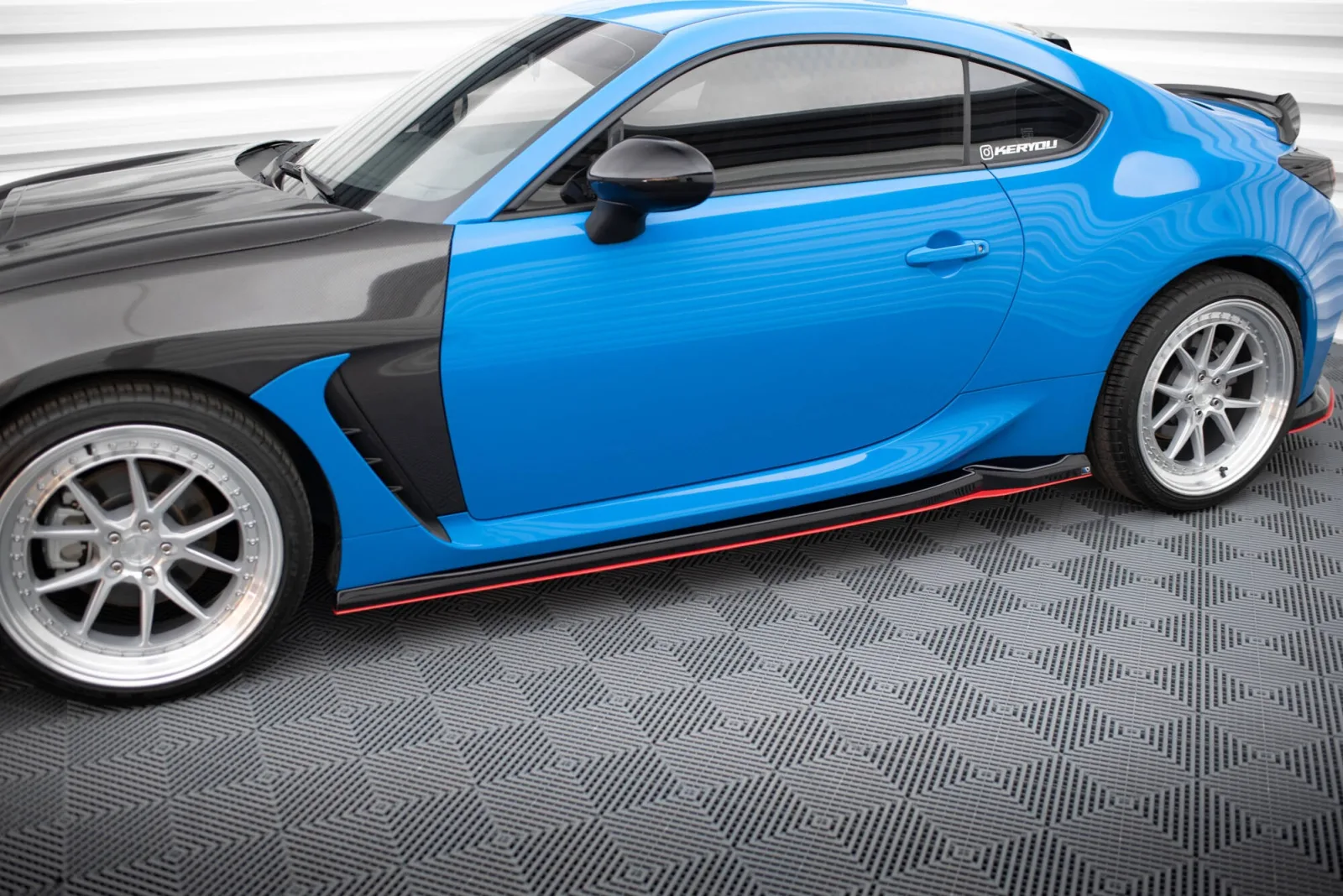 Side Skirts Diffusers V.2 compatible with Toyota GR86 Mk1