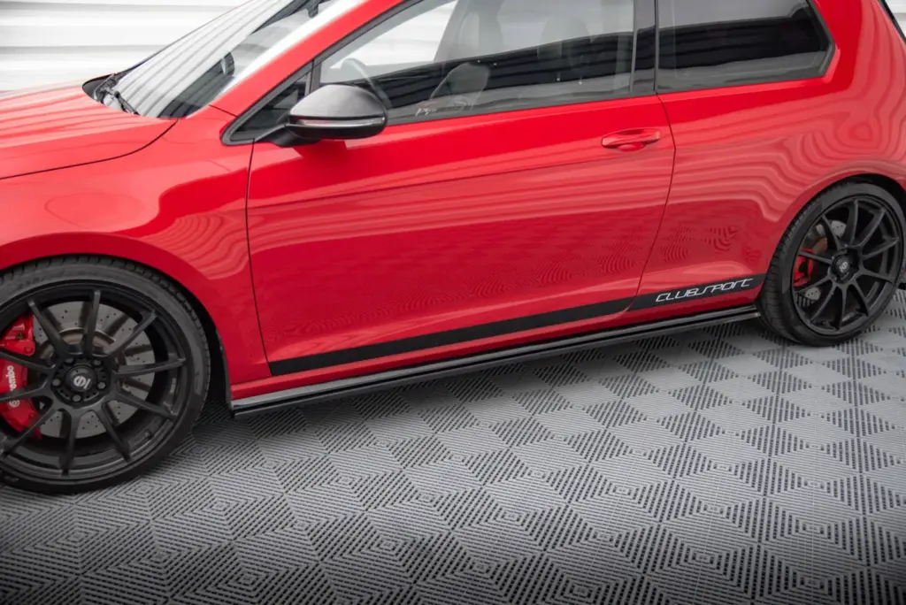 Side Skirts Diffusers compatible with Volkswagen Golf GTI Clubsport Mk7