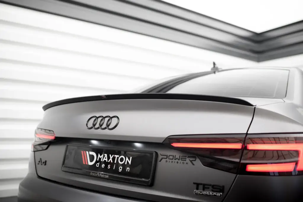 Spoiler Cap V.2 compatible with Audi S4 / A4 Standard / S-Line / Competition Sedan B9 / B9 Facelift