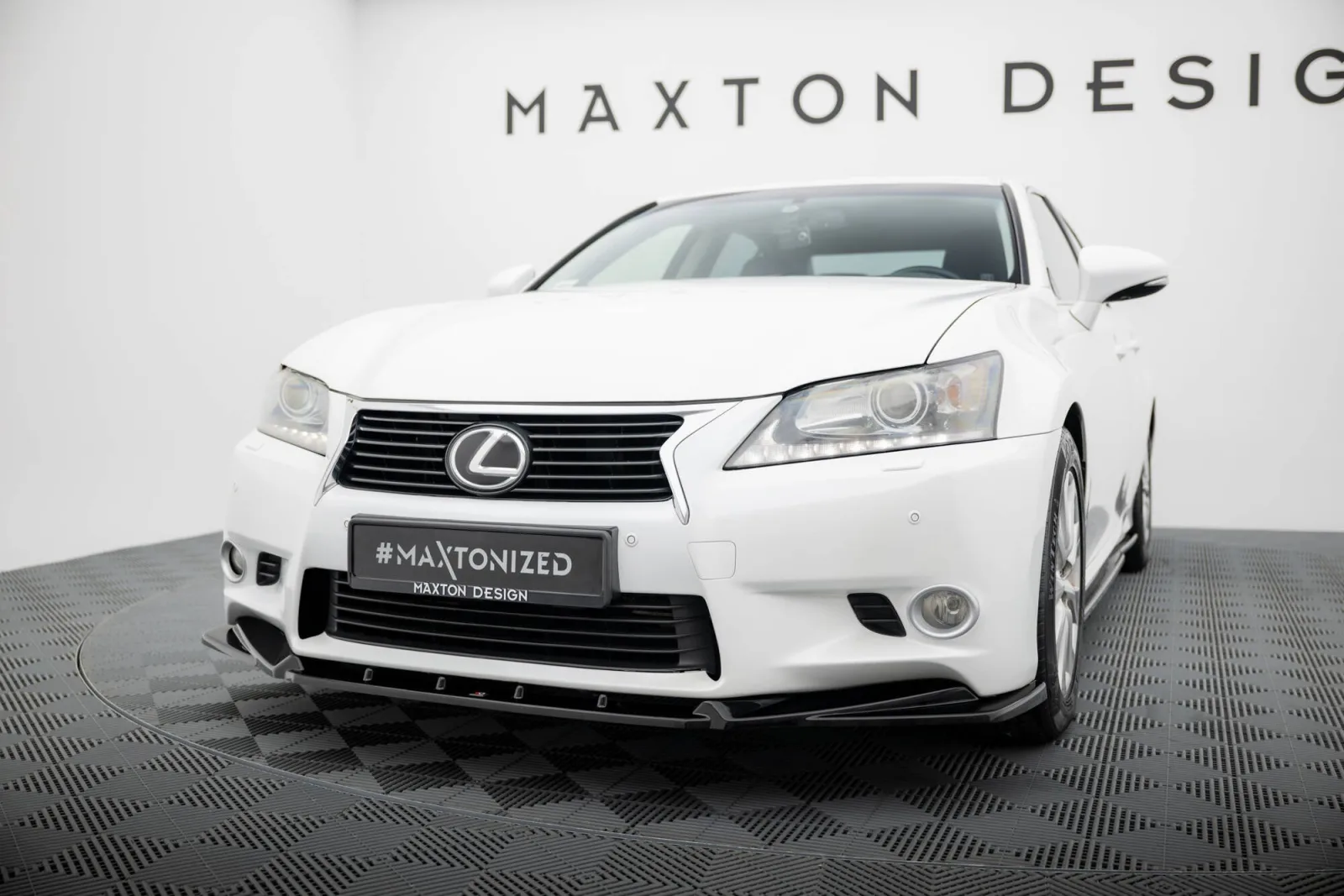 Front Splitter V.2 compatible with Lexus GS Mk4 (L10)