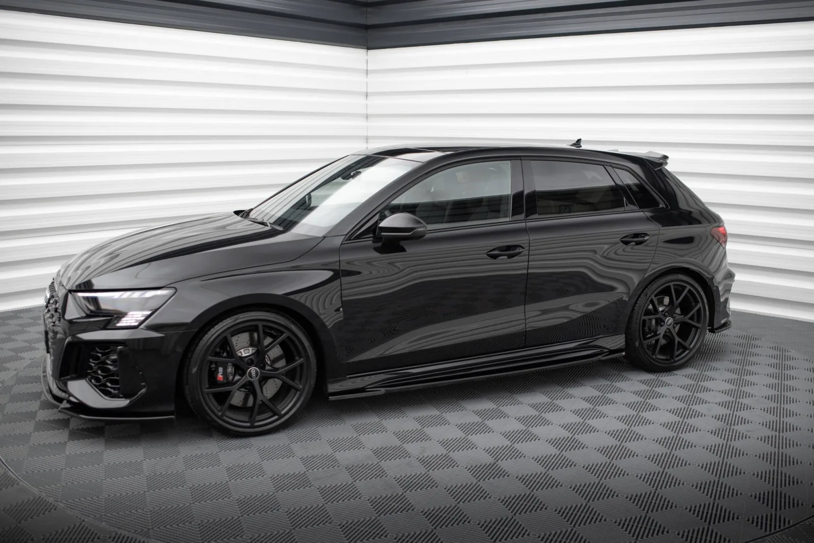 Set of Splitters compatible with Audi RS3 Sportback 8Y