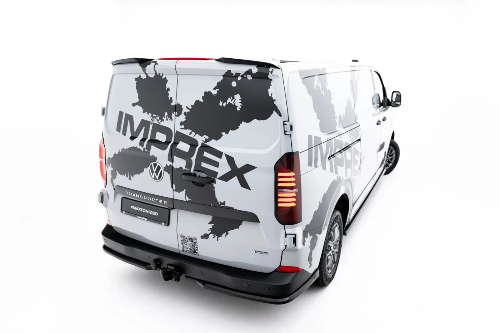 Spoiler Cap compatible with Volkswagen Transporter T7 / Ford Transit Custom Mk2