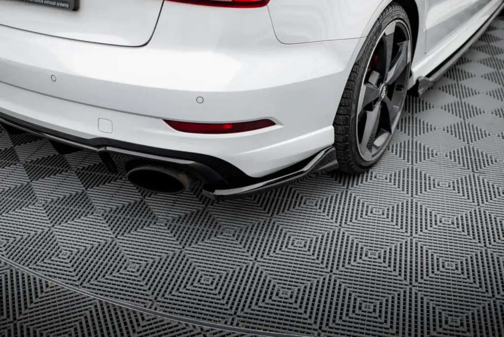 Rear Side Splitters V.3 compatible with Audi RS3 Sedan 8V Facelift