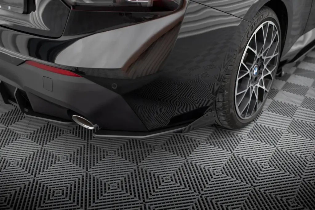 Rear Side Splitters Street Pro + Flaps compatible with BMW 2 Coupe G42