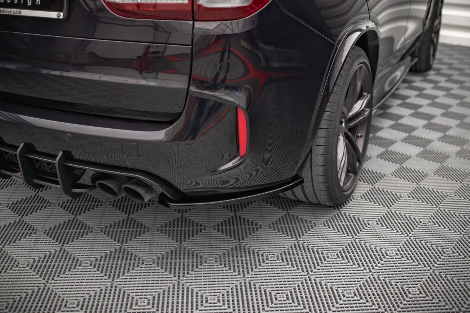 Rear Side Splitters compatible with BMW X5 M F85