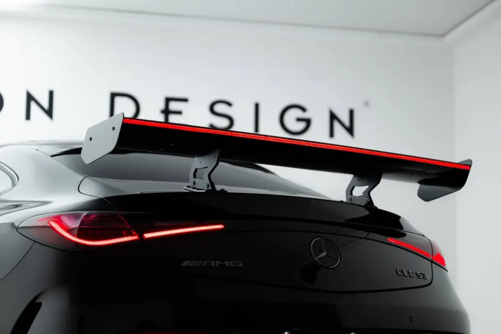 Carbon Spoiler V.1 + LED compatible with Mercedes-AMG CLE 53 C236