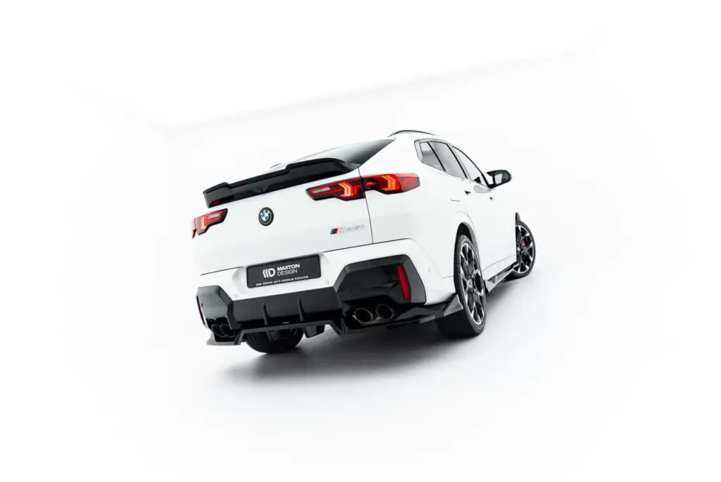 Rear Splitter (With Diffuser) compatible with BMW X2 M35i U10