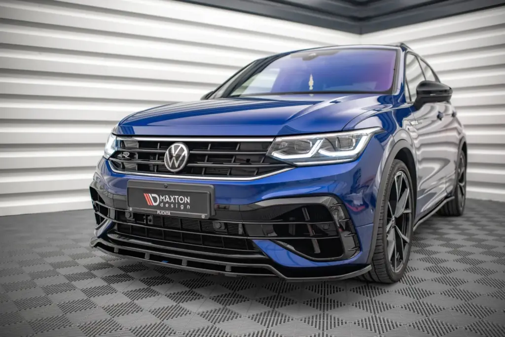 Front Splitter V.1 compatible with Volkswagen Tiguan R / R-Line Mk2 Facelift
