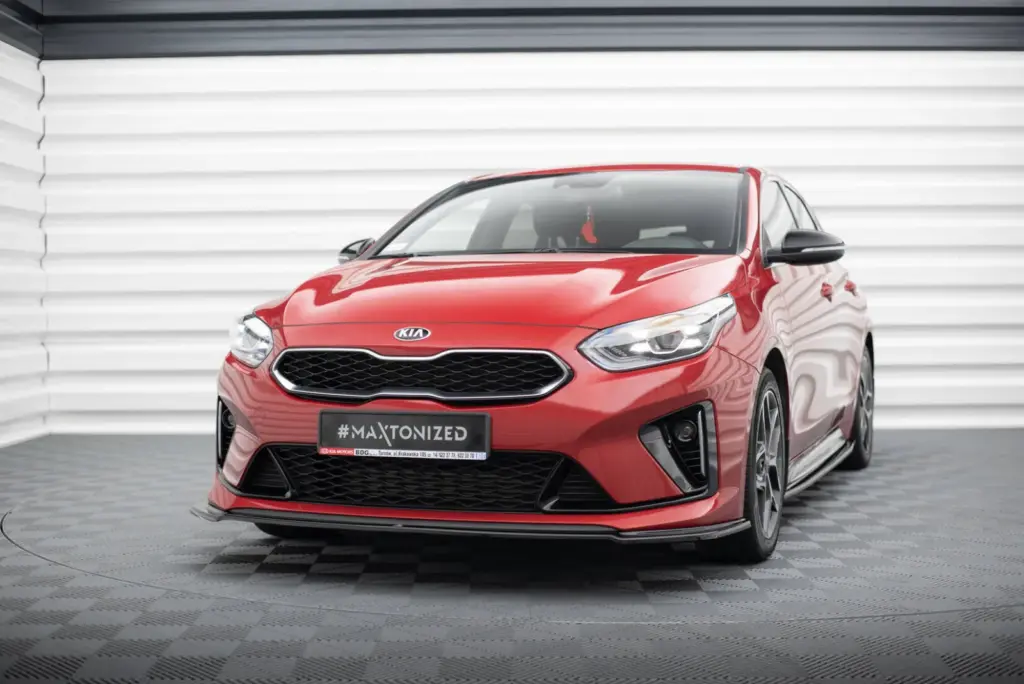Front Splitter V.2 compatible with Kia Ceed GT / GT-Line Mk3 / Proceed Mk1