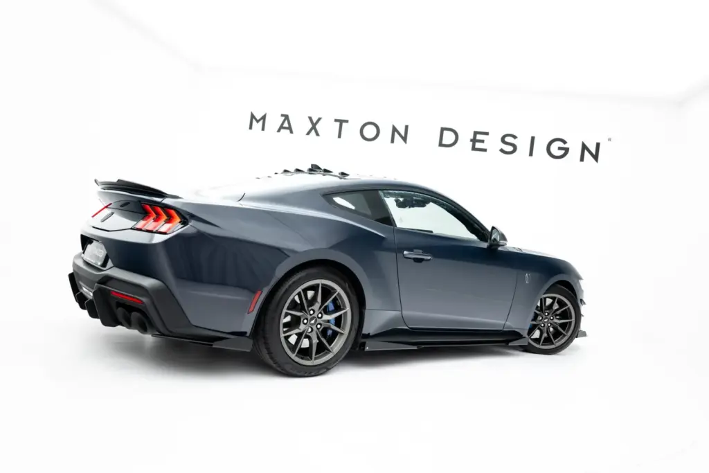 Side Skirts Diffusers Street Pro + Flaps compatible with Ford Mustang Dark Horse Mk7
