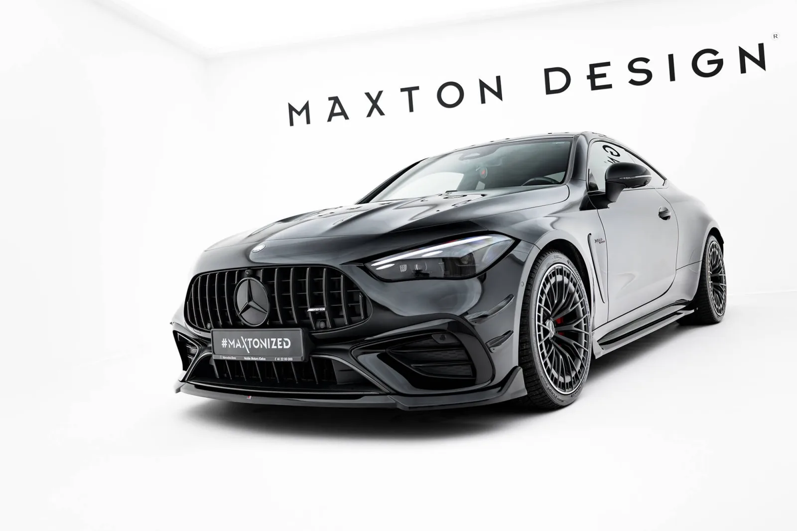 Front Splitter V.1 compatible with Mercedes-AMG CLE 53 C236