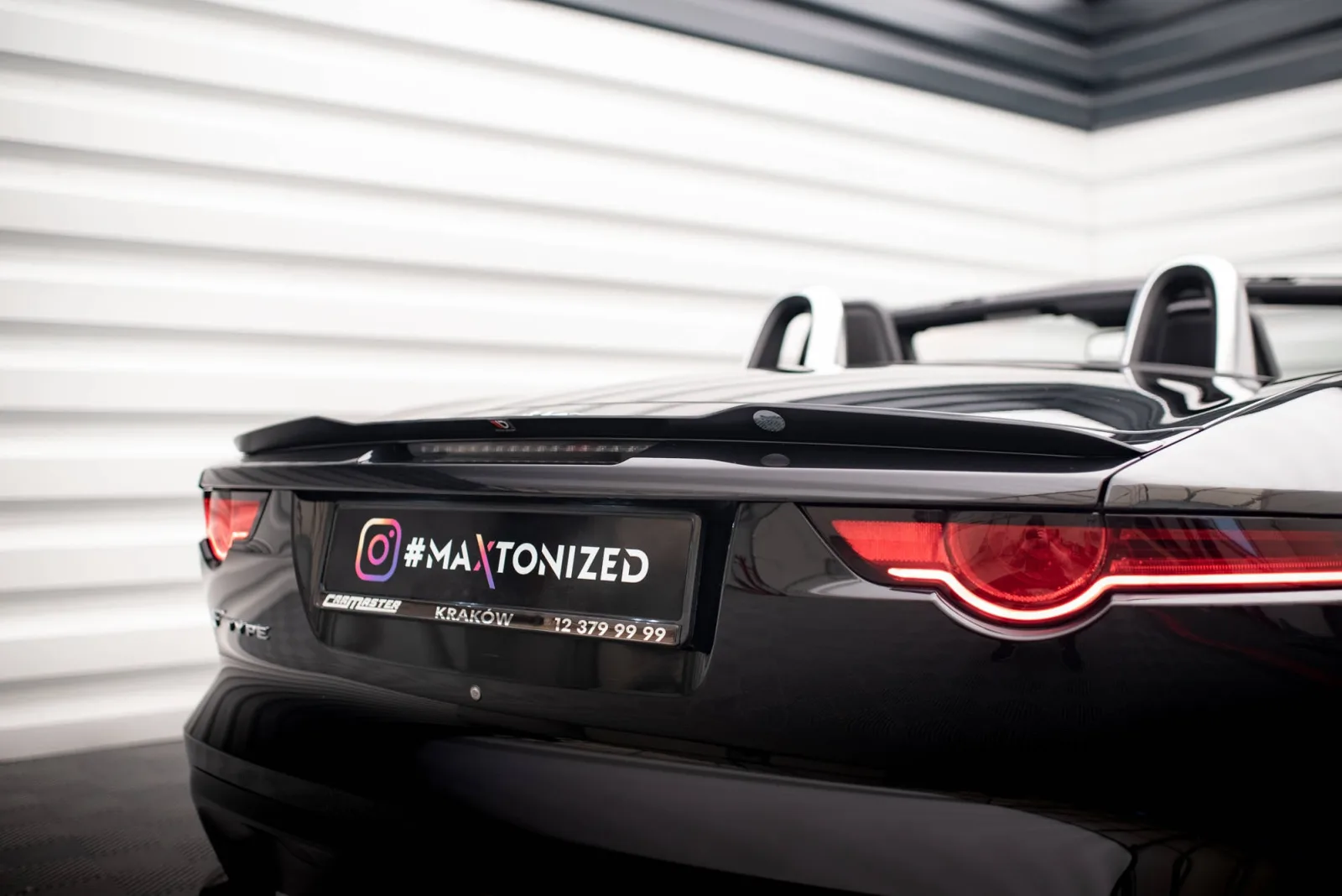 Spoiler Cap compatible with Jaguar F-Type Mk1 Facelift