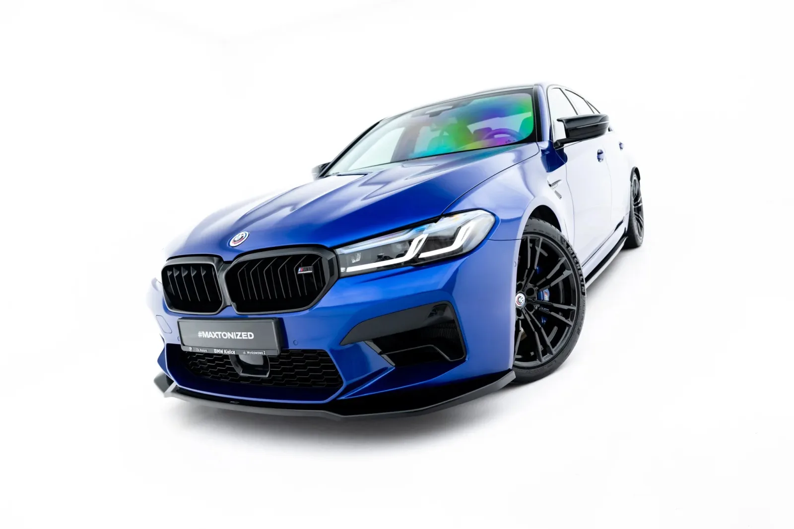Front Splitter V.2 compatible with BMW M5 F90 Facelift