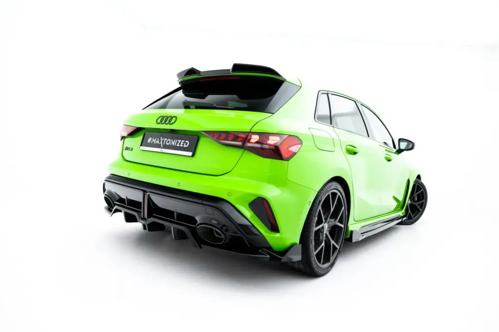 Rear Splitter (With Diffuser) V.3 compatible with Audi RS3 Sportback 8Y Facelift
