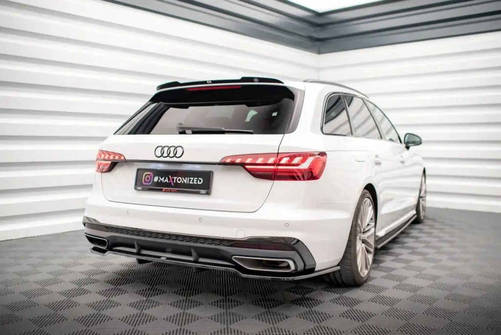 Rear Splitter (With Diffuser) V.1 compatible with Audi A4 S-Line B9 Facelift