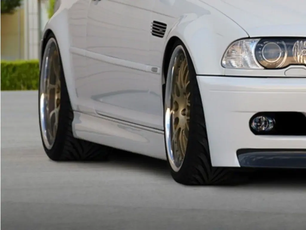 Side Skirts Diffusers compatible with BMW 3 E46 Coupe &amp; Cabrio