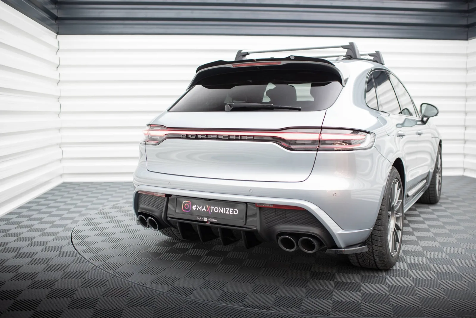 Rear Valance compatible with Porsche Macan Mk1 Facelift 2