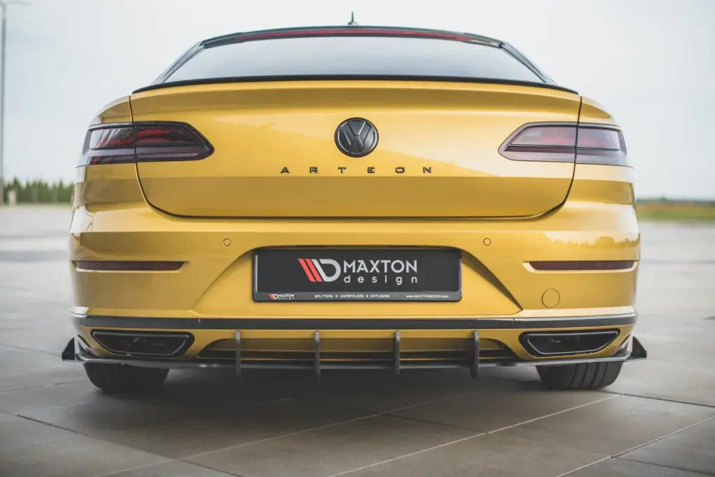 Rear Valance Street Pro + Flaps compatible with Volkswagen Arteon R-Line Sedan / Shooting Brake Mk1