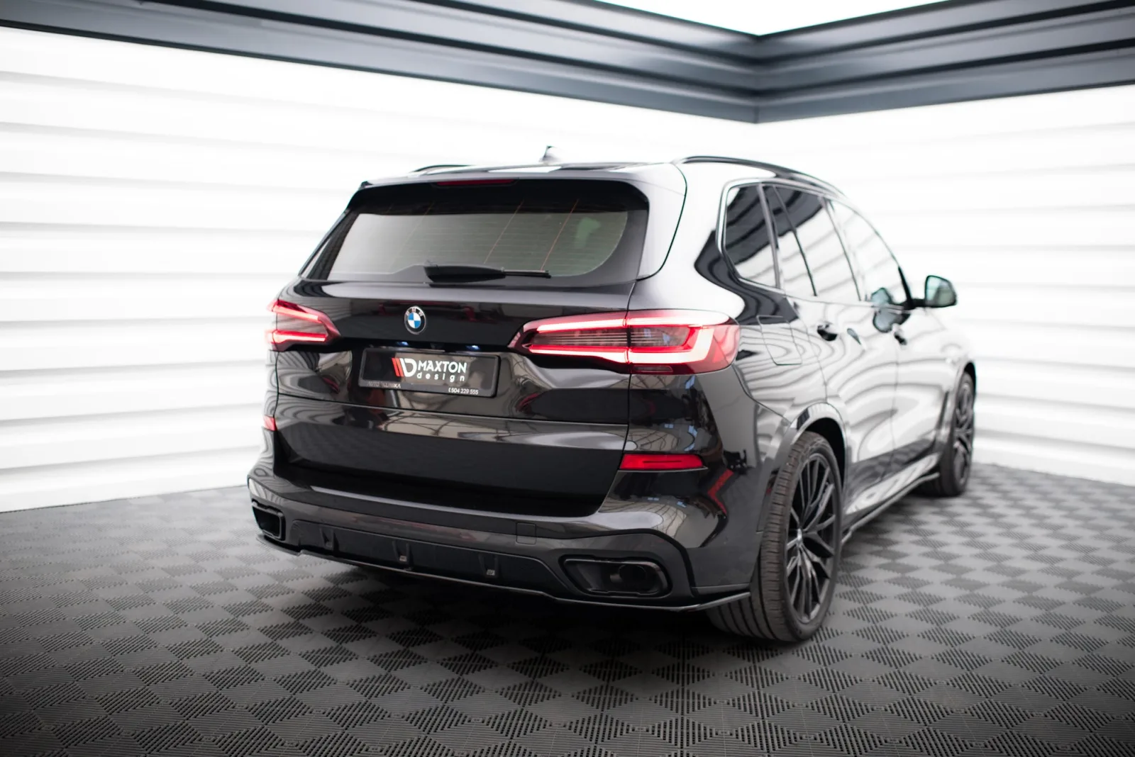 Rear Splitter compatible with BMW X5 G05 M-pack