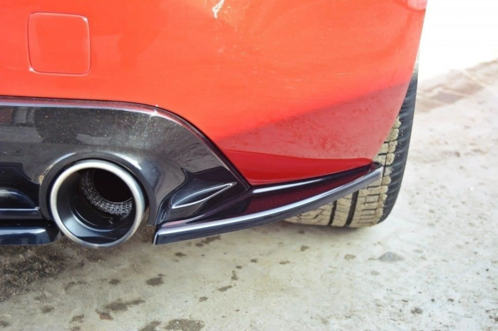 Rear Side Splitters compatible with Peugeot 308 II GTI