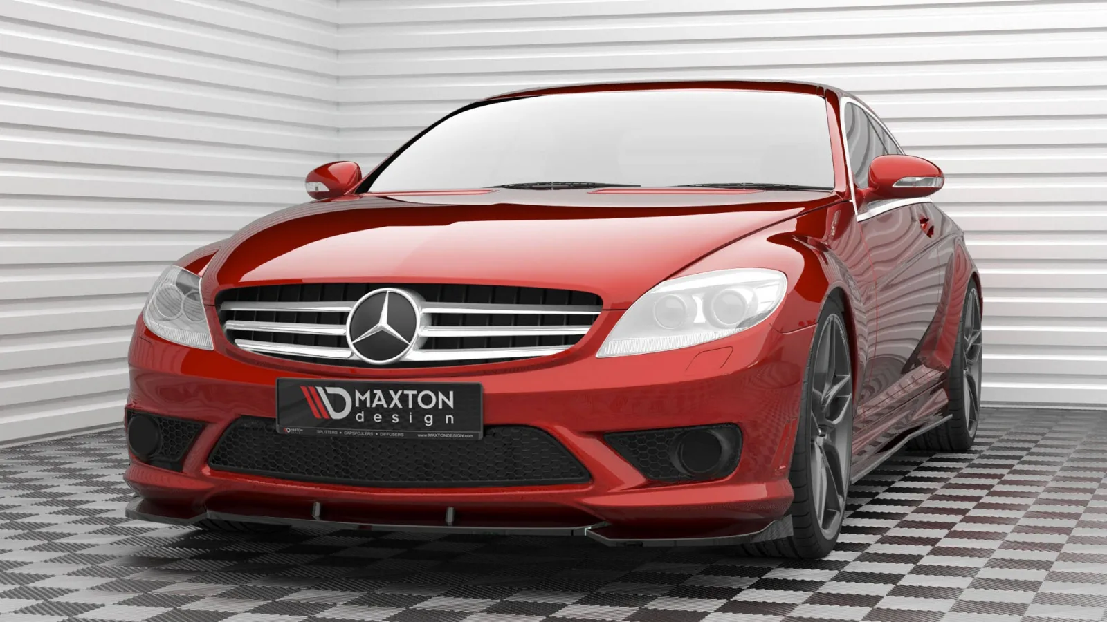 Front Splitter V.2 compatible with Mercedes-Benz CL 63 AMG C216