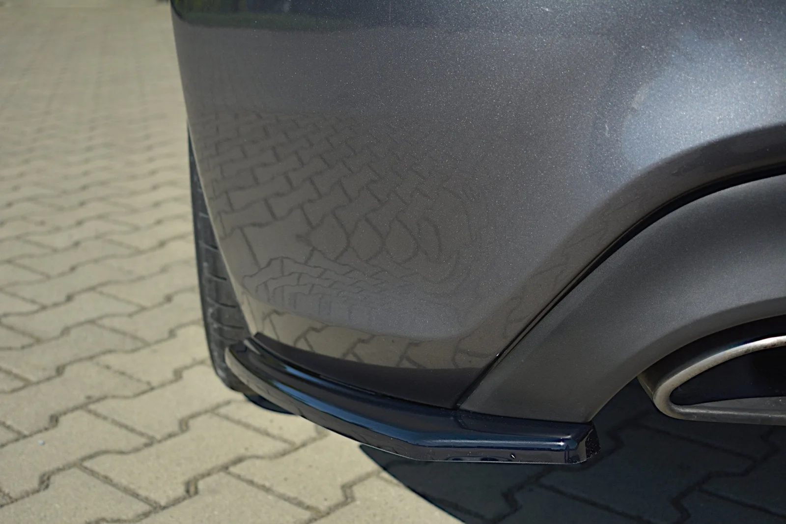 Rear Side Splitters compatible with Hyundai Genesis Coupe Mk1