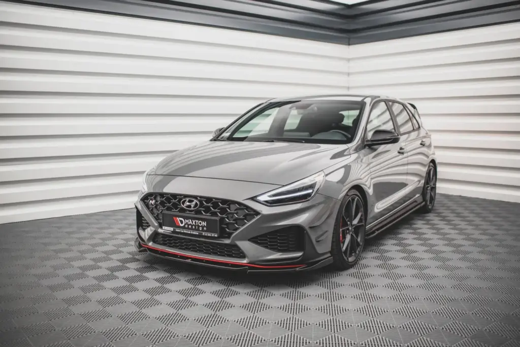 Front Splitter V.2 compatible with Hyundai I30 N / I30 N-Line Hatchback/Fastback Mk3 Facelift