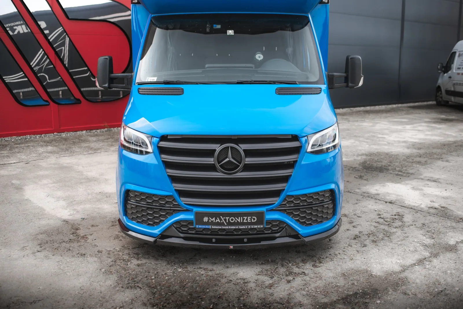 Front Splitter compatible with Mercedes-Benz Sprinter Mk3