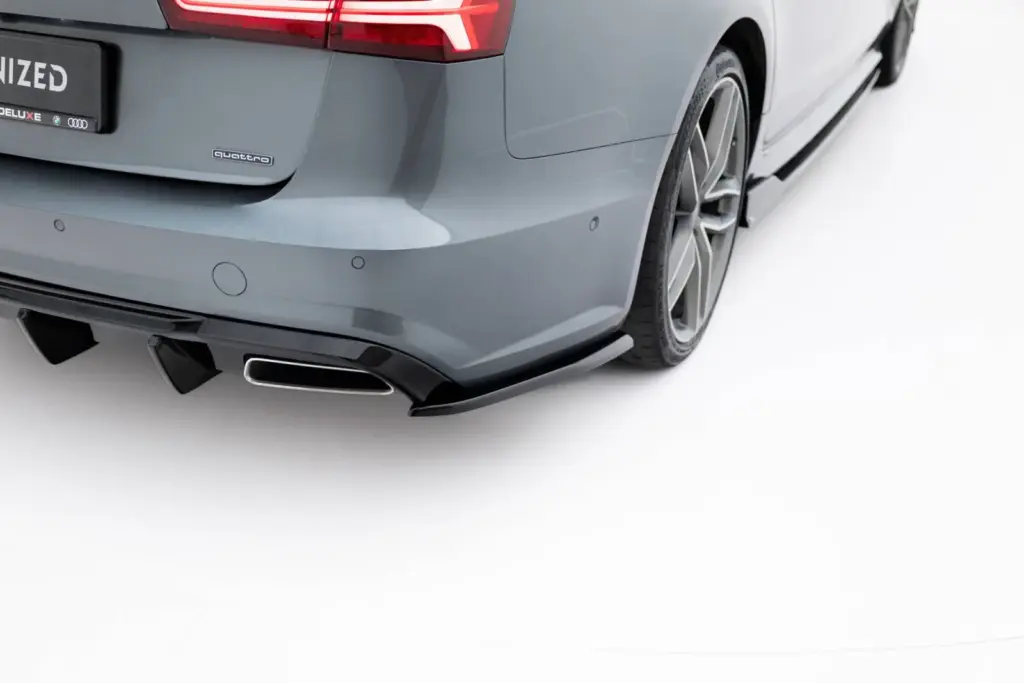 Rear Side Splitters V.3 compatible with Audi S6 / A6 S-Line / A6 C7 FL