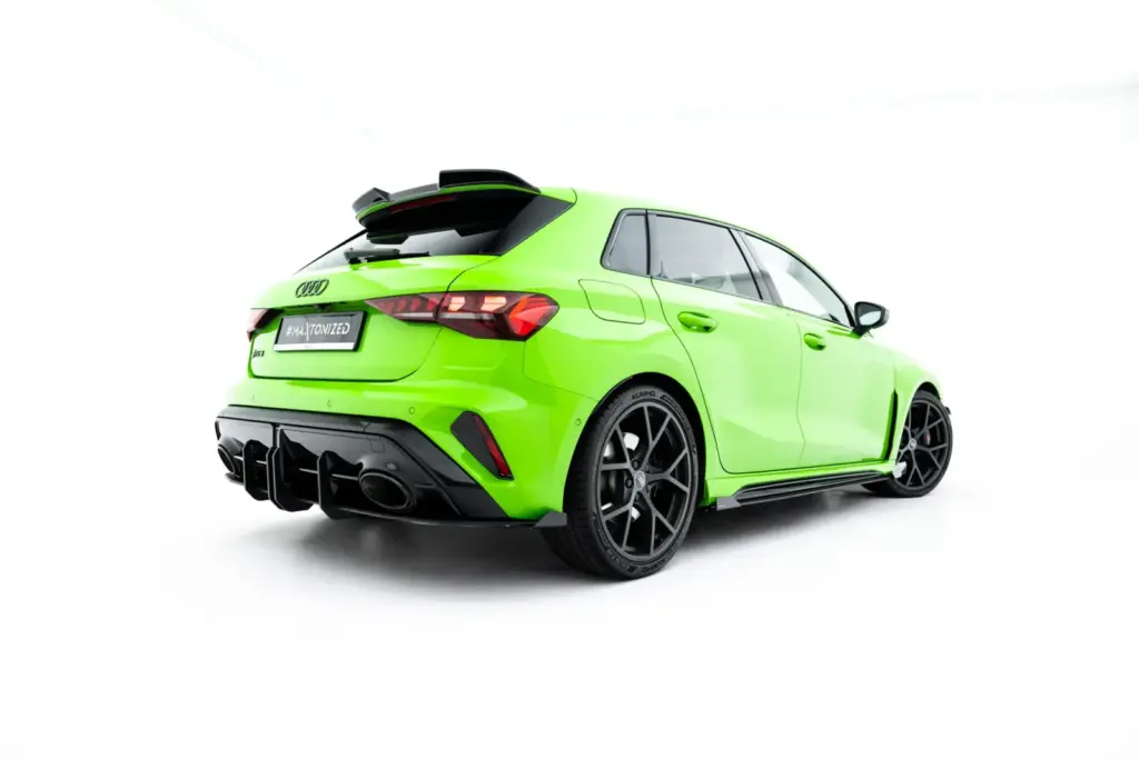 Rear Diffuser Street Pro + Flaps compatible with Audi RS3 Sportback 8Y Facelift
