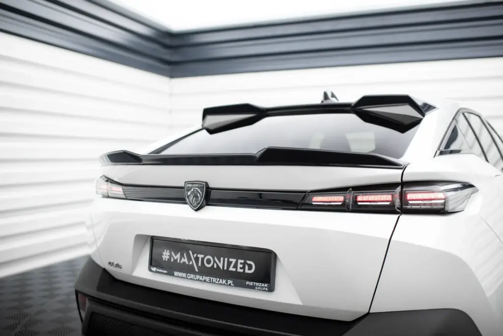 Lower Spoiler Extension 3D compatible with Peugeot 408 Mk1