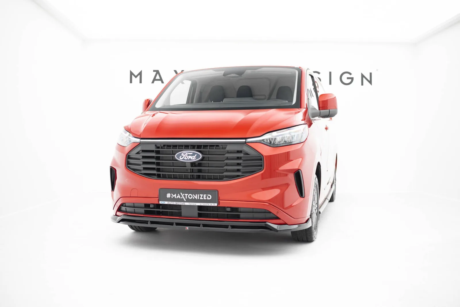 Front Splitter V.2 compatible with Ford Transit Custom / Tourneo Custom Mk2